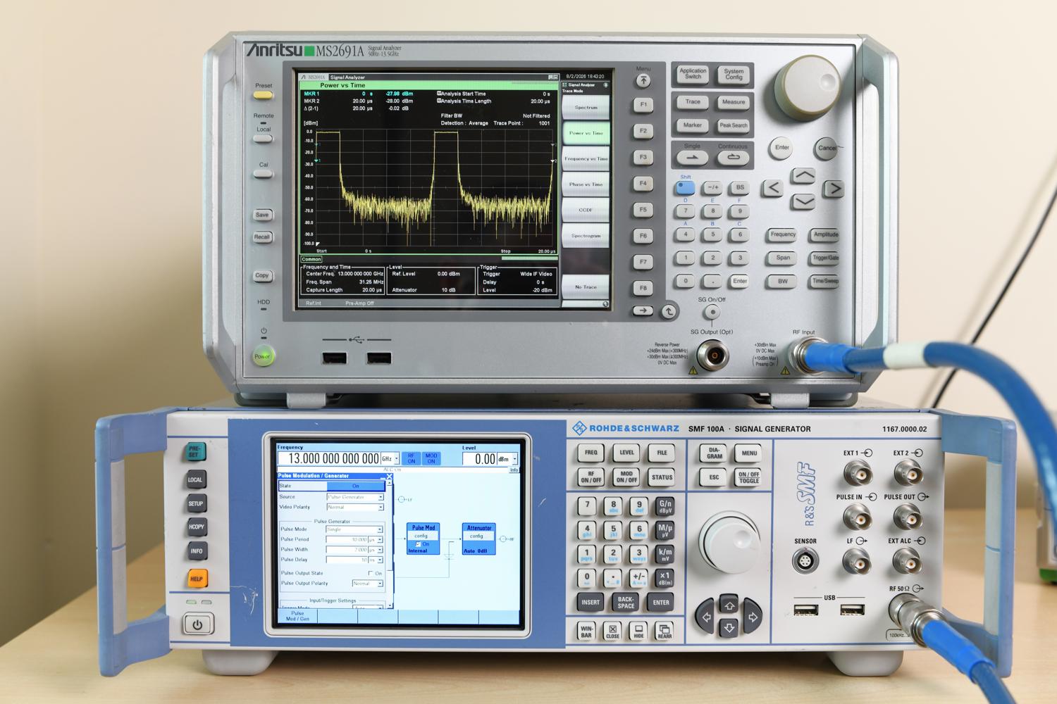 Анализатор спектра и сигналов Anritsu MS2691A до 13 ГГц